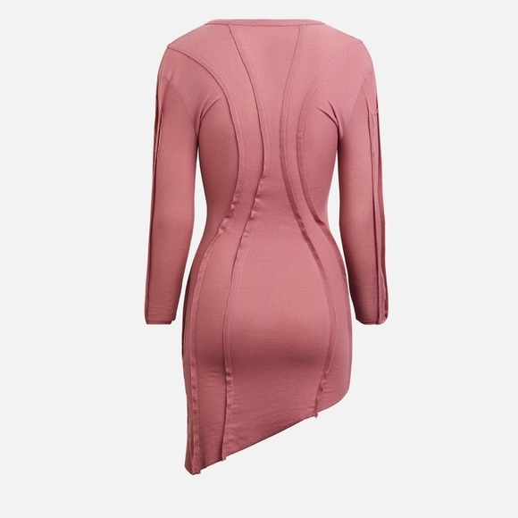 SAMI MIRO VINTAGE Asymmetrical Pink Dress worn once for birthday - Picture 2 of 11